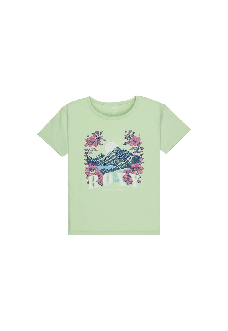 Tricou copii - bumbac organic - verde