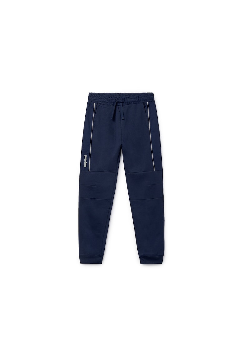 Pantaloni copii - bleumarin - bumbac - set