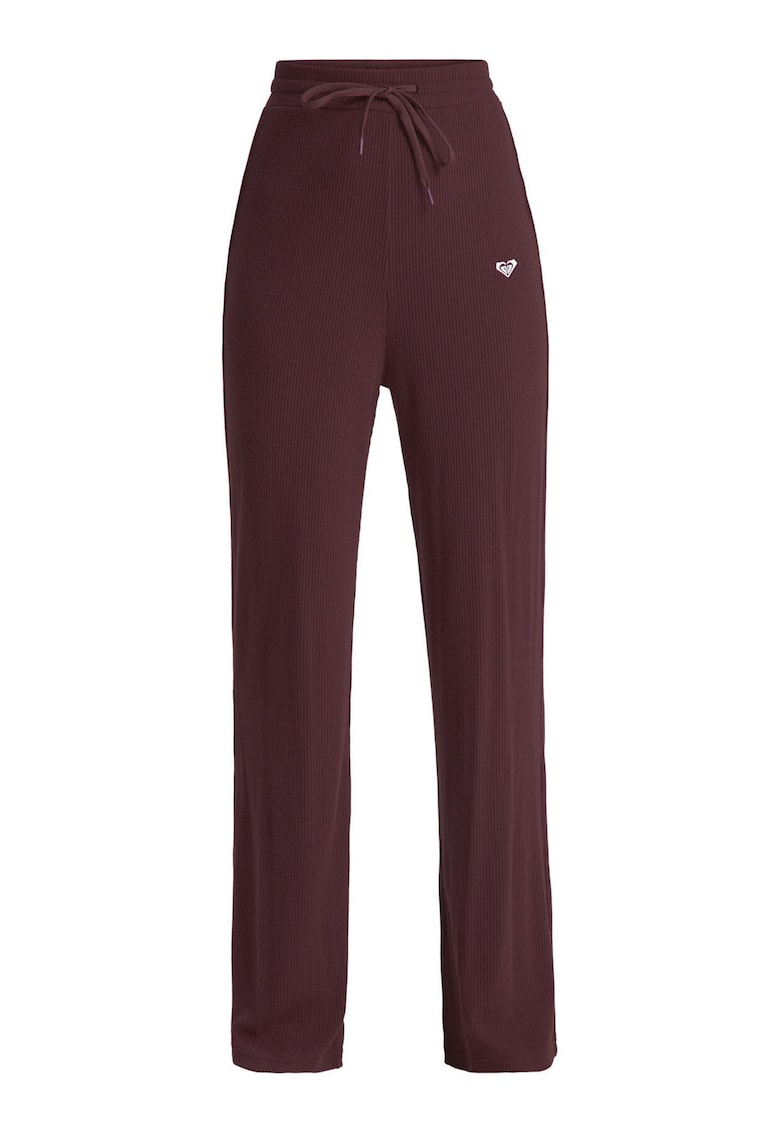Pantaloni dama - viscoza - visiniu -