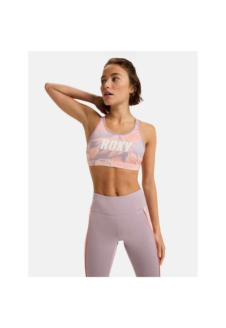 Bustiera sport femei - colorat - poliester reciclat