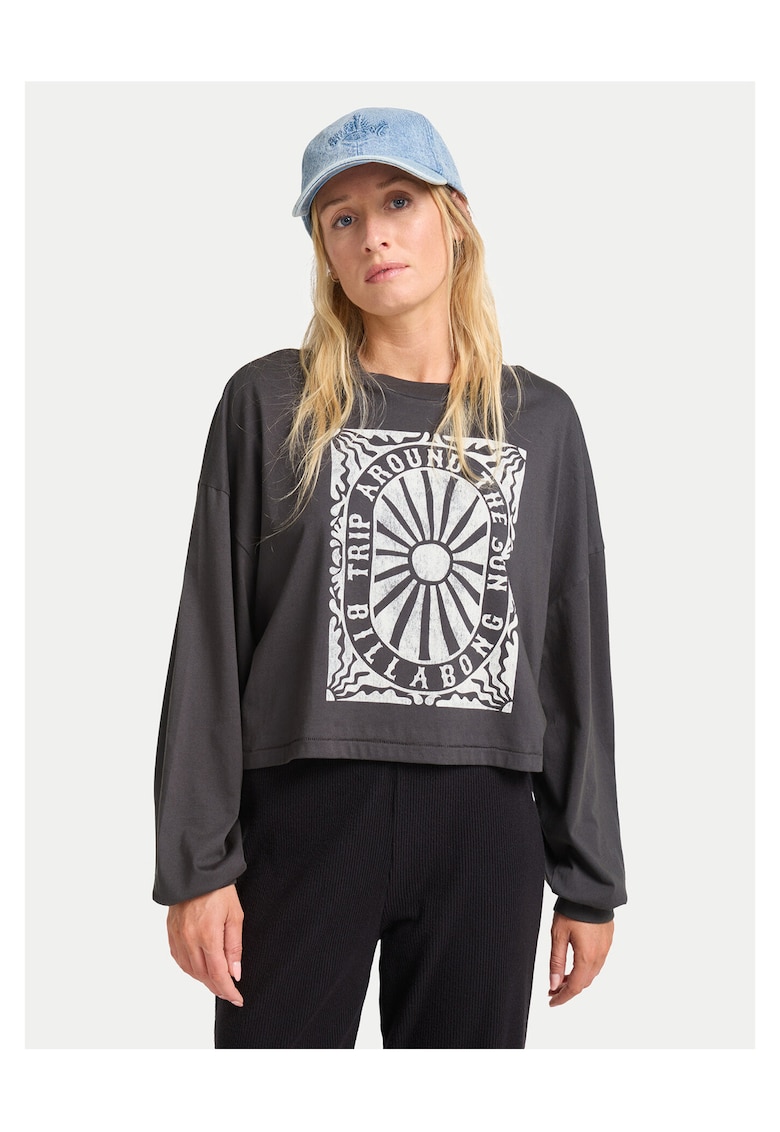 Bluza dama - bumbac - gri