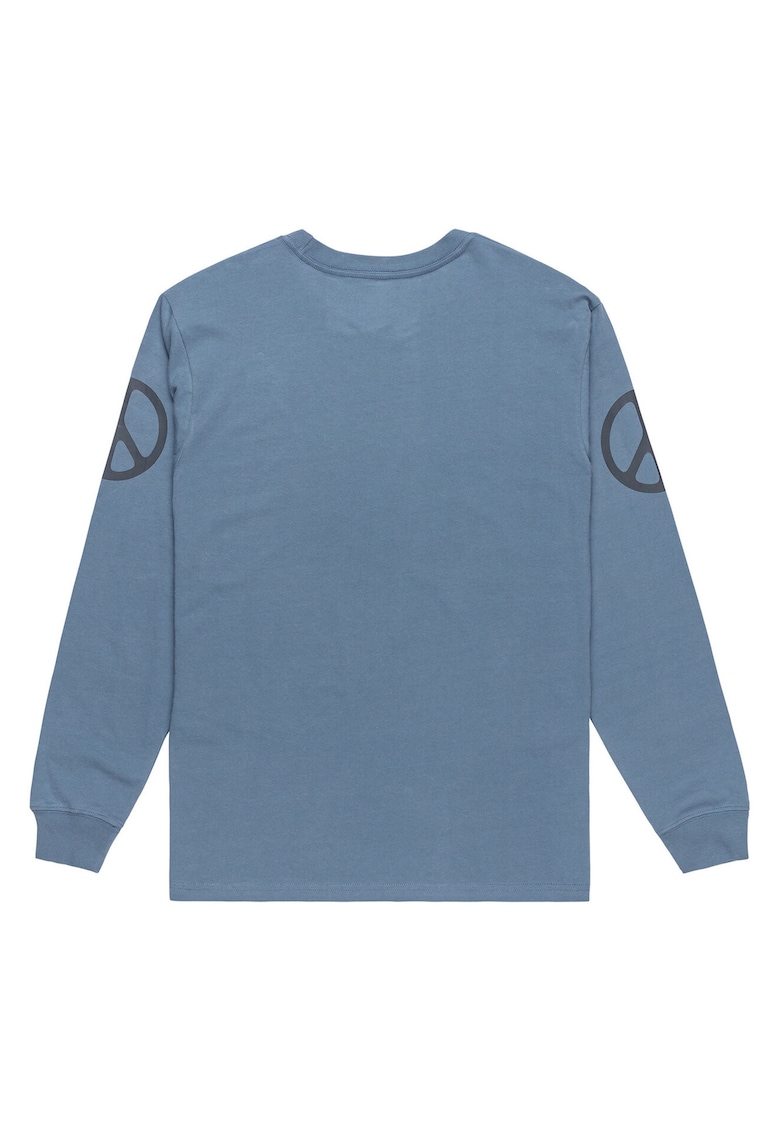 Bluza barbati - bumbac si bumbac reciclat - albastru