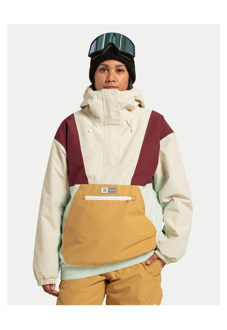 Jacheta hanorac dama - poliester - bej - colorat
