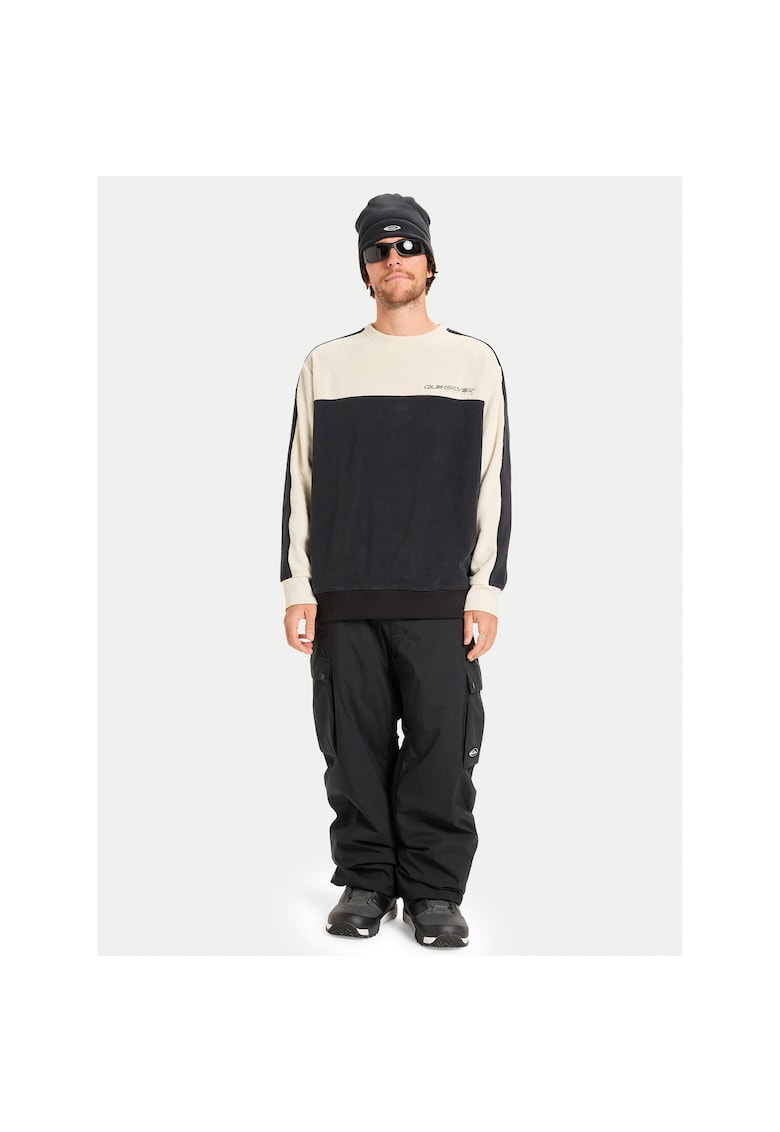 Jacheta sport barbati - poliester - negru/ ecru