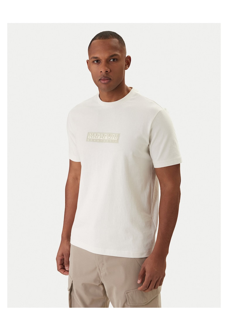 Tricou Barbati - Bumbac - Ecru - 458754 - Ecru
