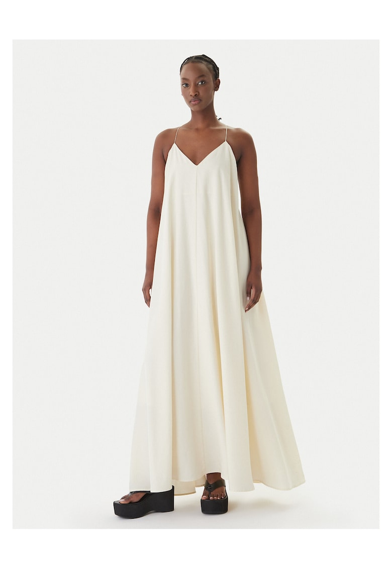 Rochie de vara - Lyocell - Ecru - 100% poliester