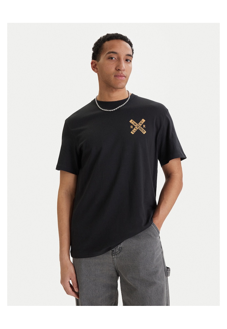 Tricou barbati - bumbac organic - negru - Negru