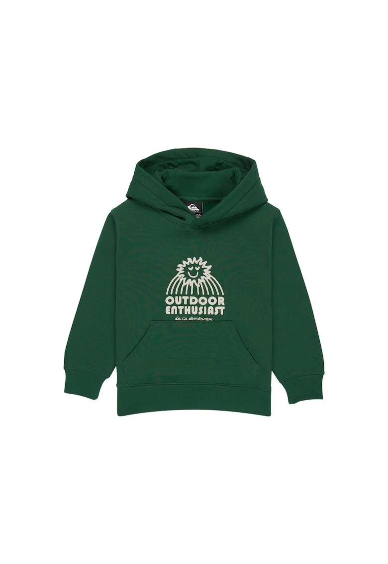 Hanorac copii - verde - 55% bumbac - 45% poliester