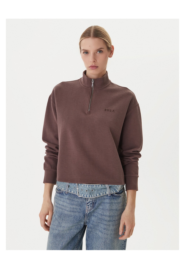 Bluza dama - 35% lyocell - 33% bumbac - maro