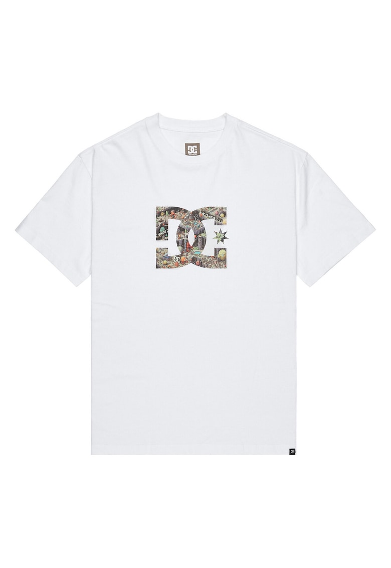 Tricou barbati alb - 75% bumbac/25% bumbac reciclat