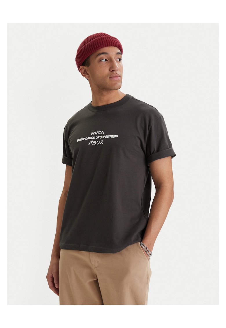 Tricou Barbati - Bumbac organic - Negru