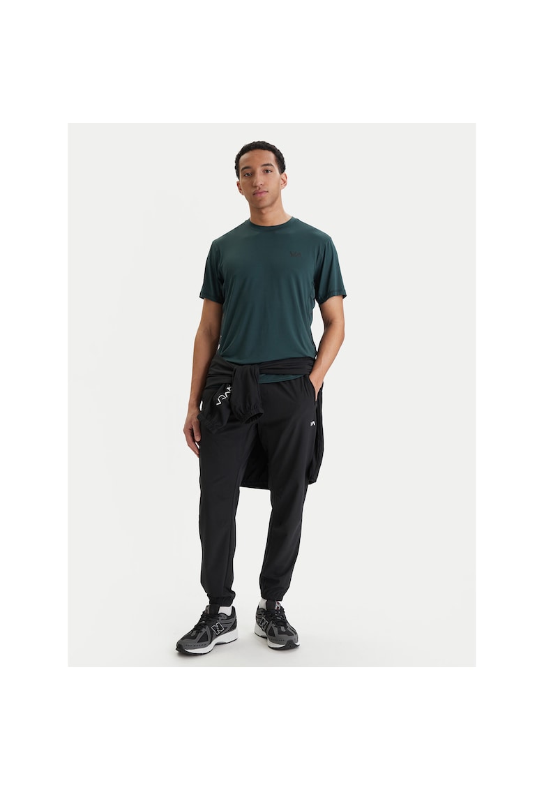 Tricou sport barbati - verde - poliester reciclat
