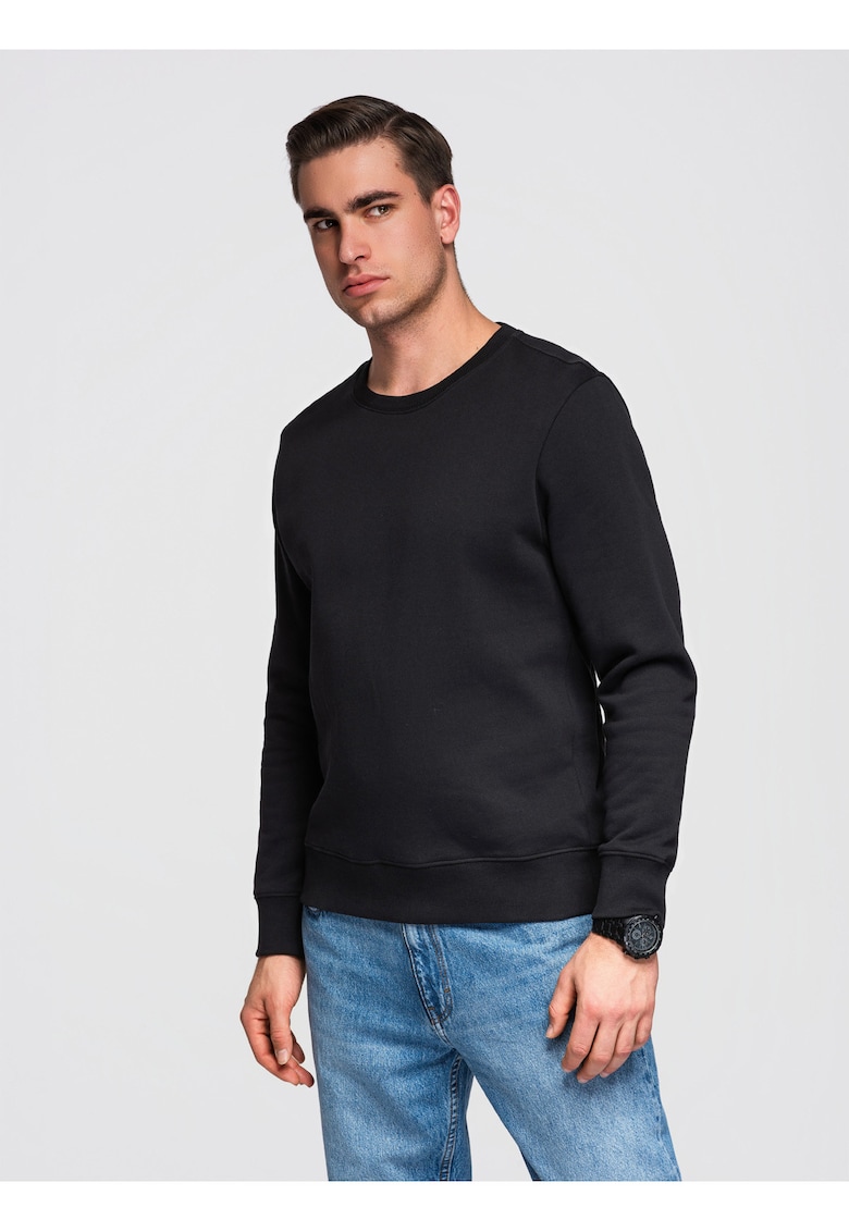 Bluza BASIC uni OM-SSBN-0271 - Negru