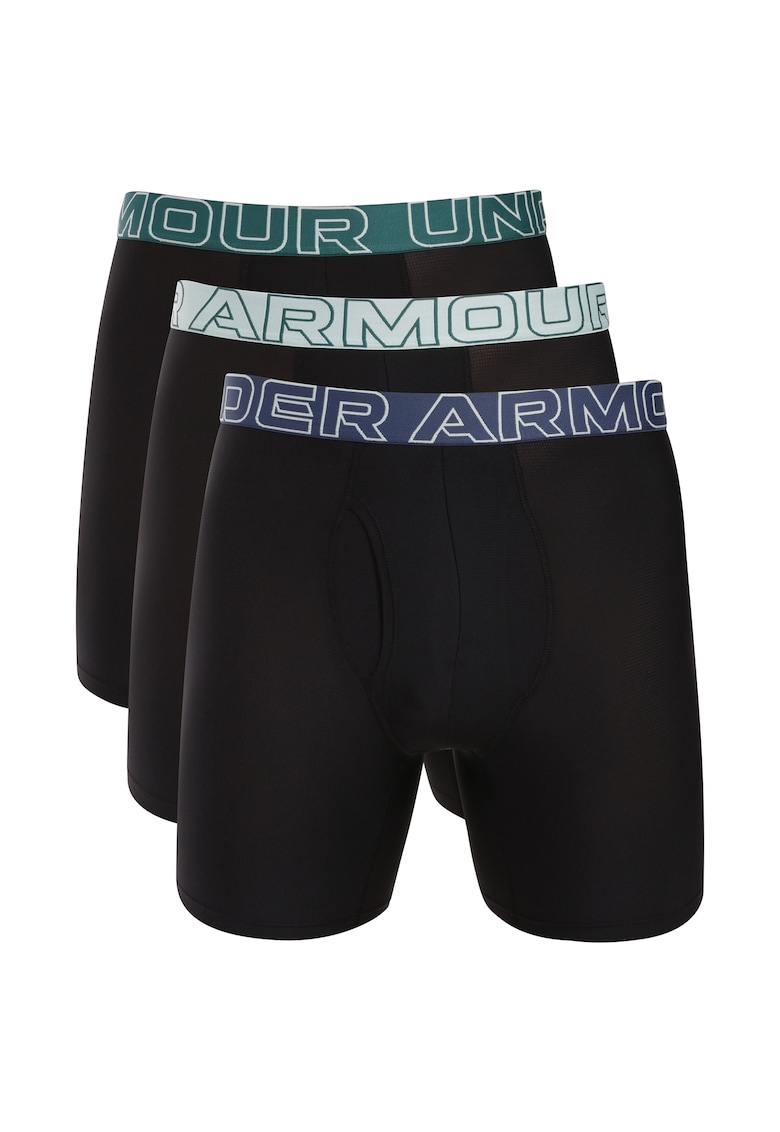 Set 3 perechi boxeri sport barbati - poliester/elastan - multicolor