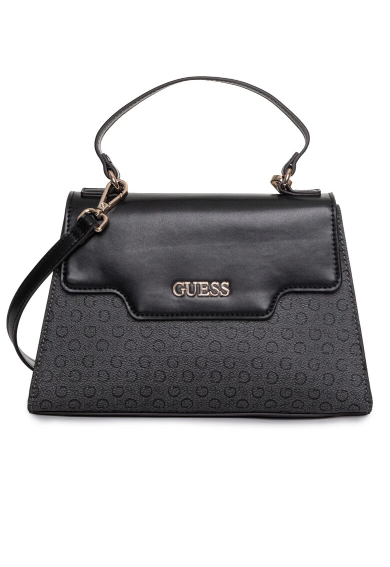 Geanta de umar din piele ecologica - Negru