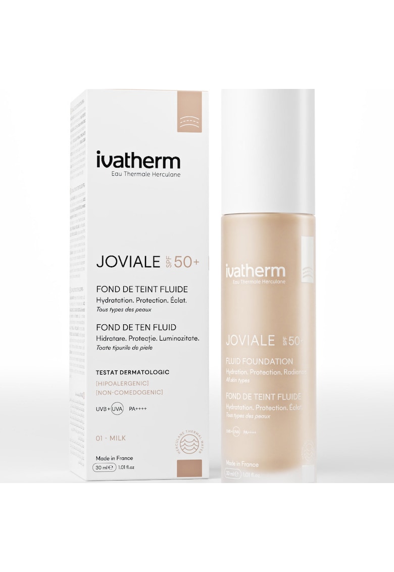 Fond de ten fluid SPF50+ JOVIALE - Milk