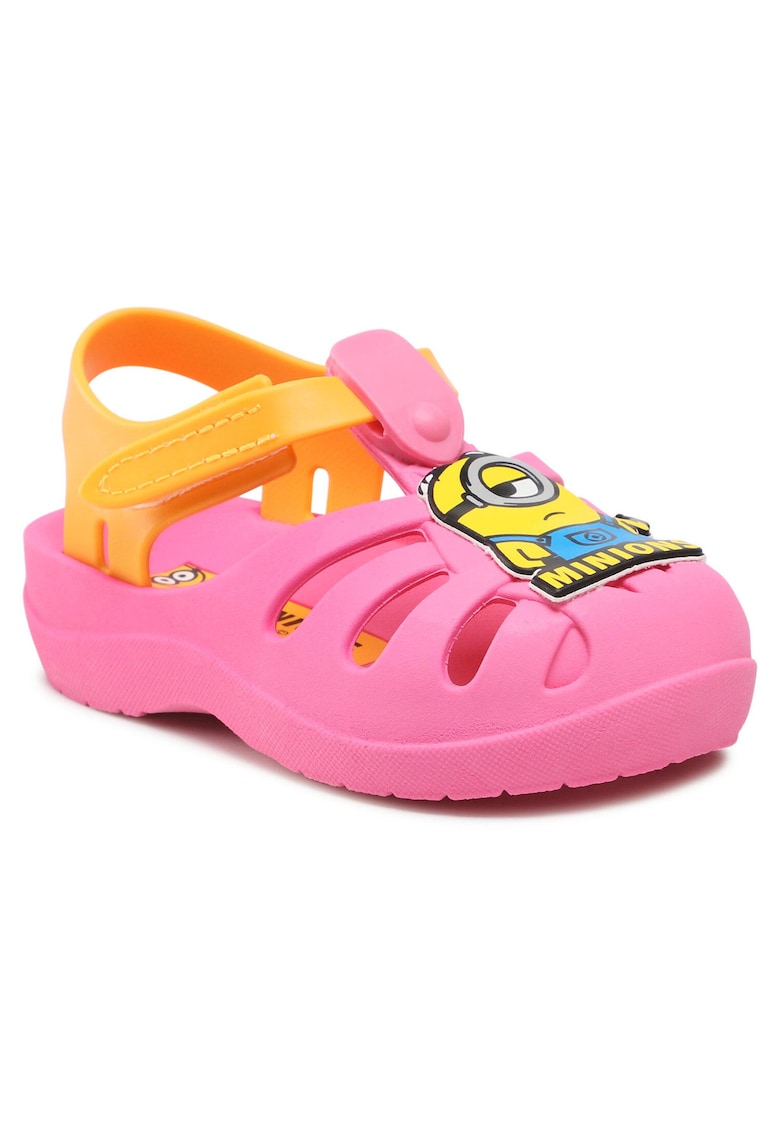 Sandale copii - roz - material sintetic - sistem inchidere Velcro -