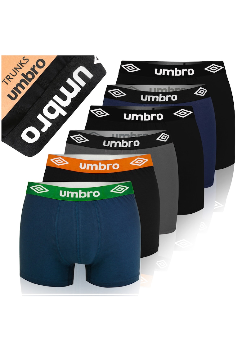 Set 6 Boxeri Barbati - Bumbac - Multicolor
