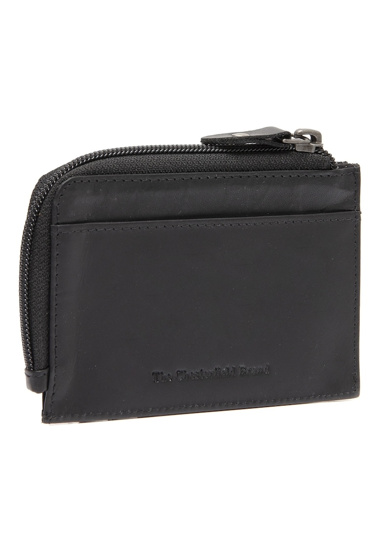 Portofel unisex piele naturala - Livenza - - Negru