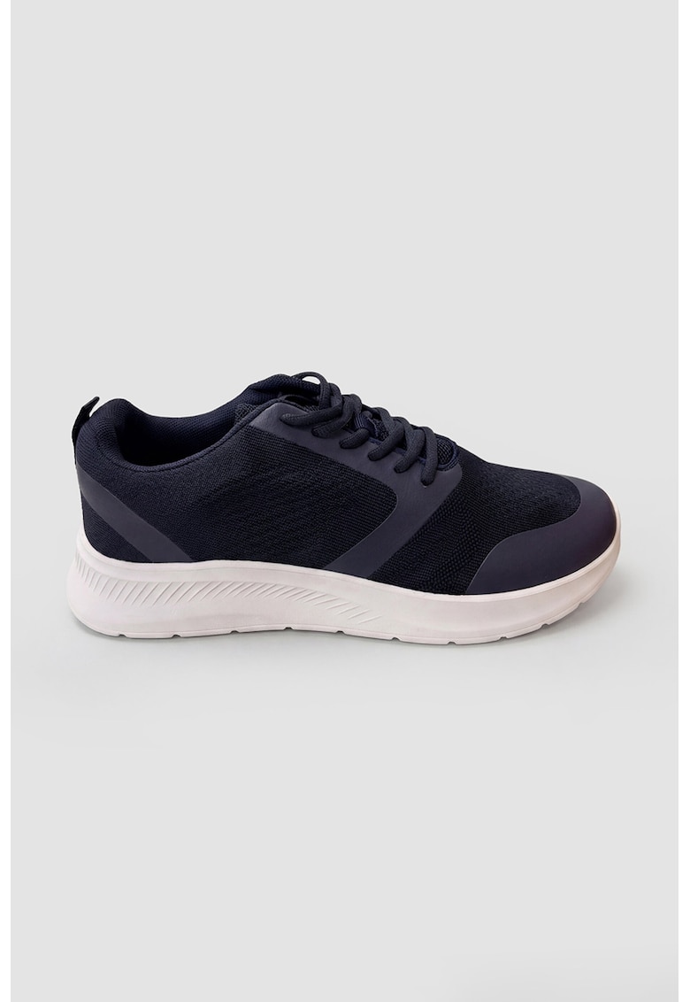 Pantofi sport low-cut din material textil - Violet aubergine/Violet prafuit