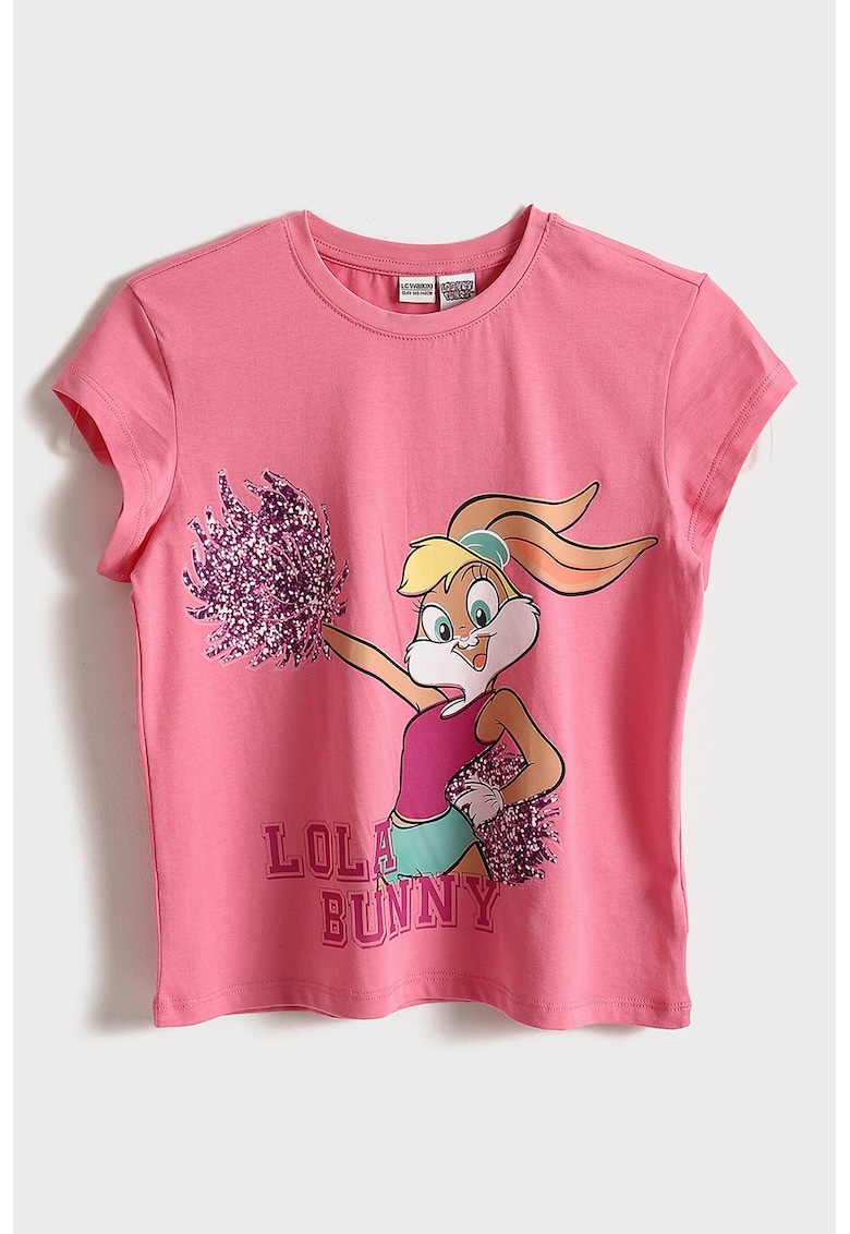 Tricou din bumbac Lola Bunny - Roz