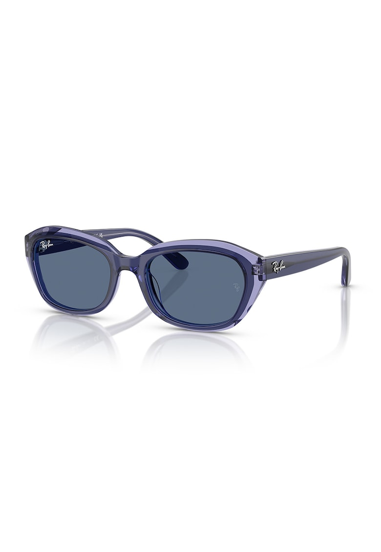 Ochelari de soare ovali State Street - Albastru indigo