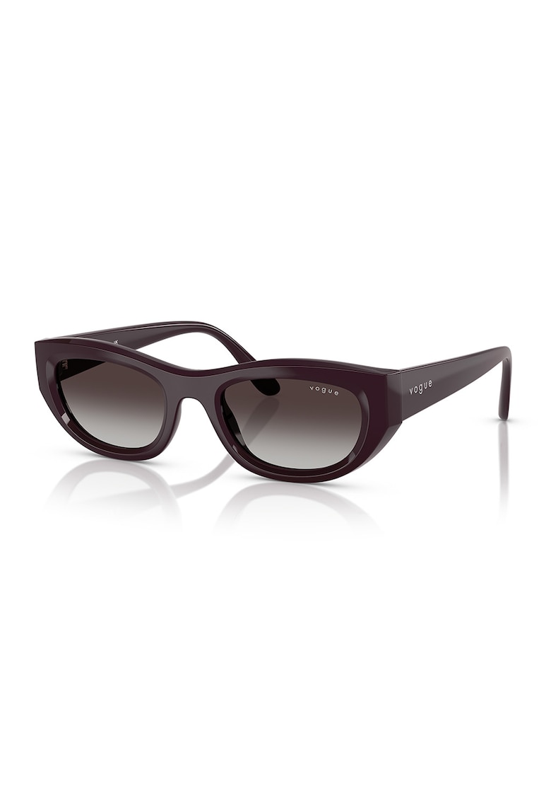 Ochelari de soare cat-eye cu lentile polarizate - Violet aubergine