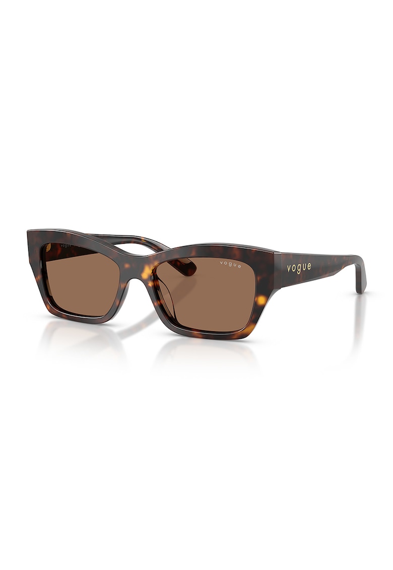Ochelari de soare butterfly cu lentile in degrade - Maro/Galben
