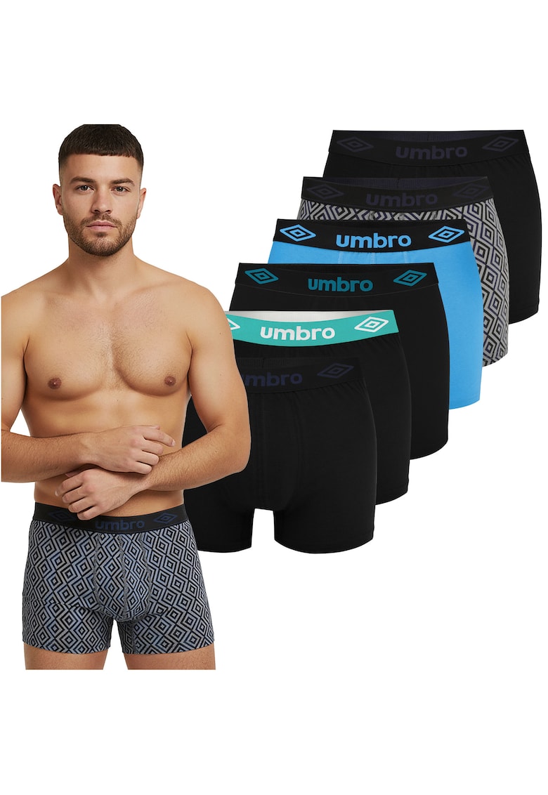 Set 6 Boxeri Barbati - Bumbac - Model Multicolor