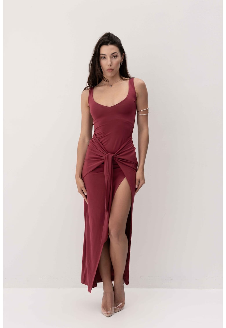 CHILI Rochie dama din lyocell - culoare rosie - model EMBRACE - Rosu