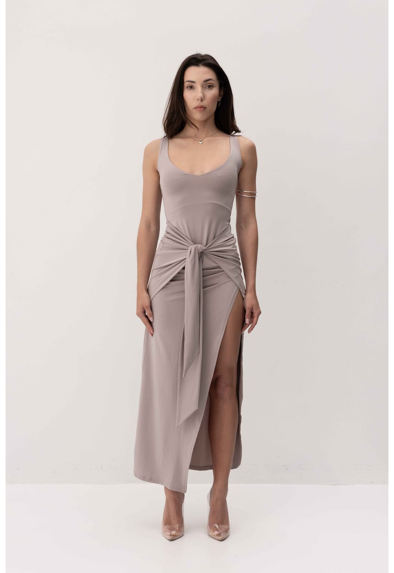 CHILI Rochie dama din lyocell - culoare rosie - model EMBRACE