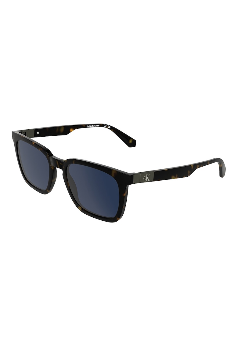 Ochelari de soare patrati - Negru/Galben