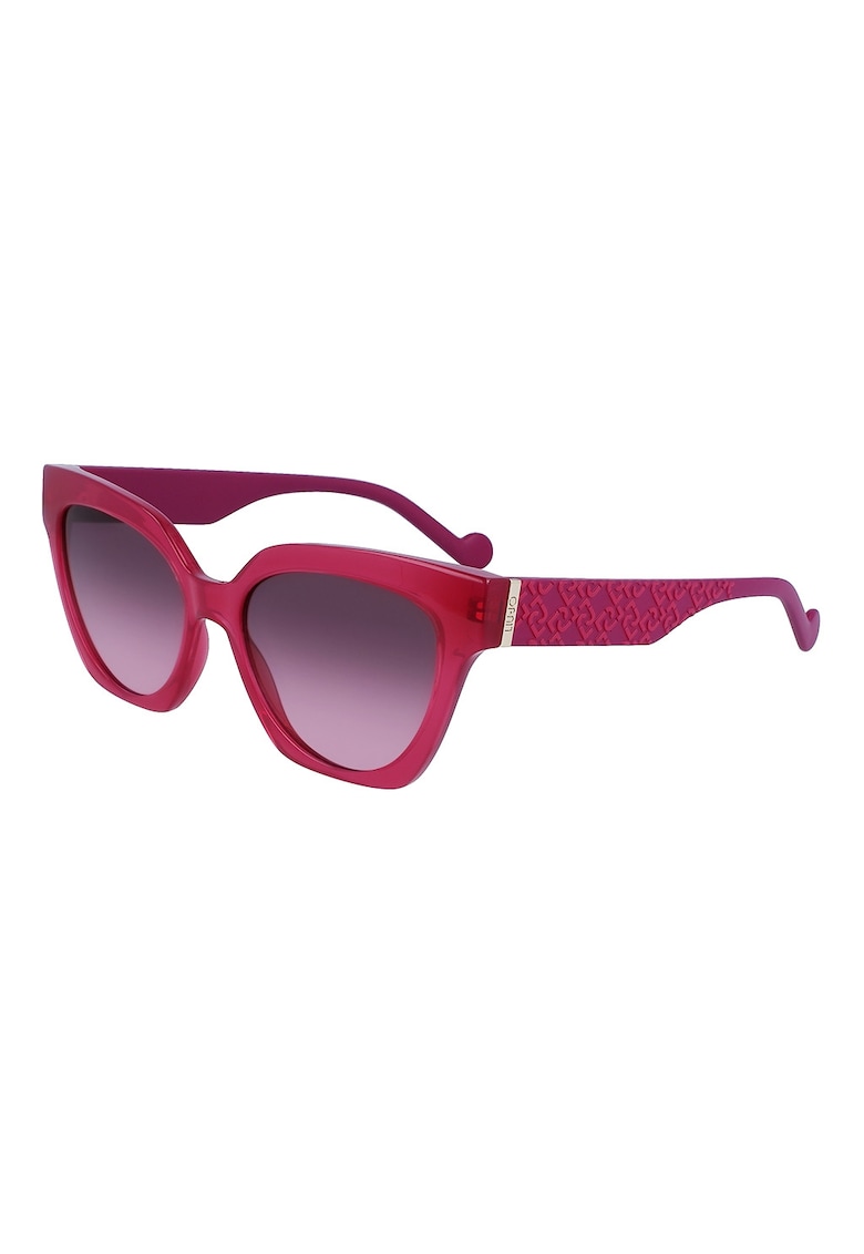 Ochelari de soare cat-eye - Roz zmeuriu