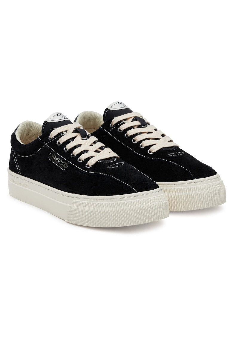 Tenisi unisex S.W.C piele naturala - Negru