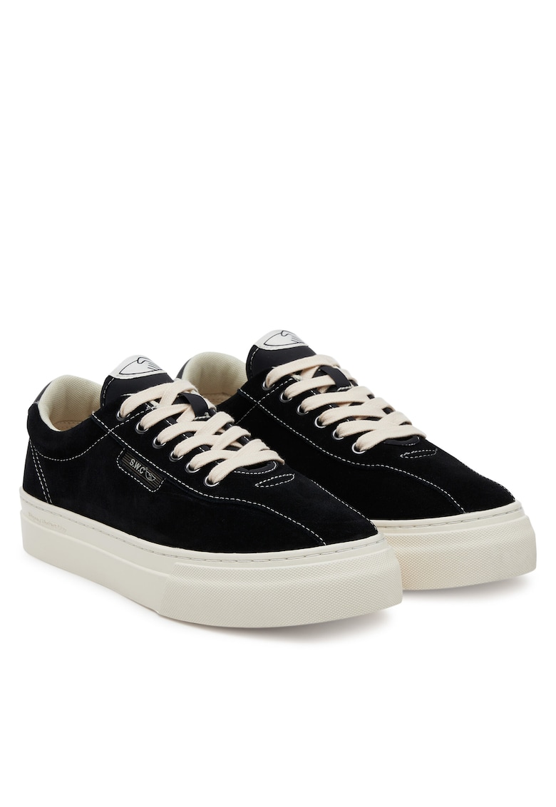 Tenisi unisex S.W.C piele naturala - Negru