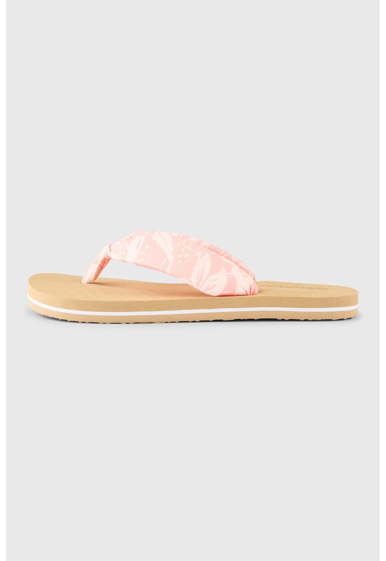 Papuci flip-flop cu detaliu nod - Roz deschis