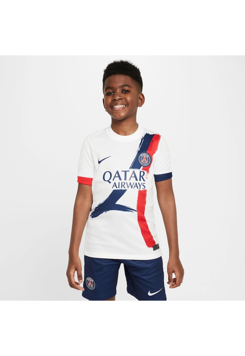 Tricou copii PSg Y Nk Df Jsy Ss Stad Aw - Alb
