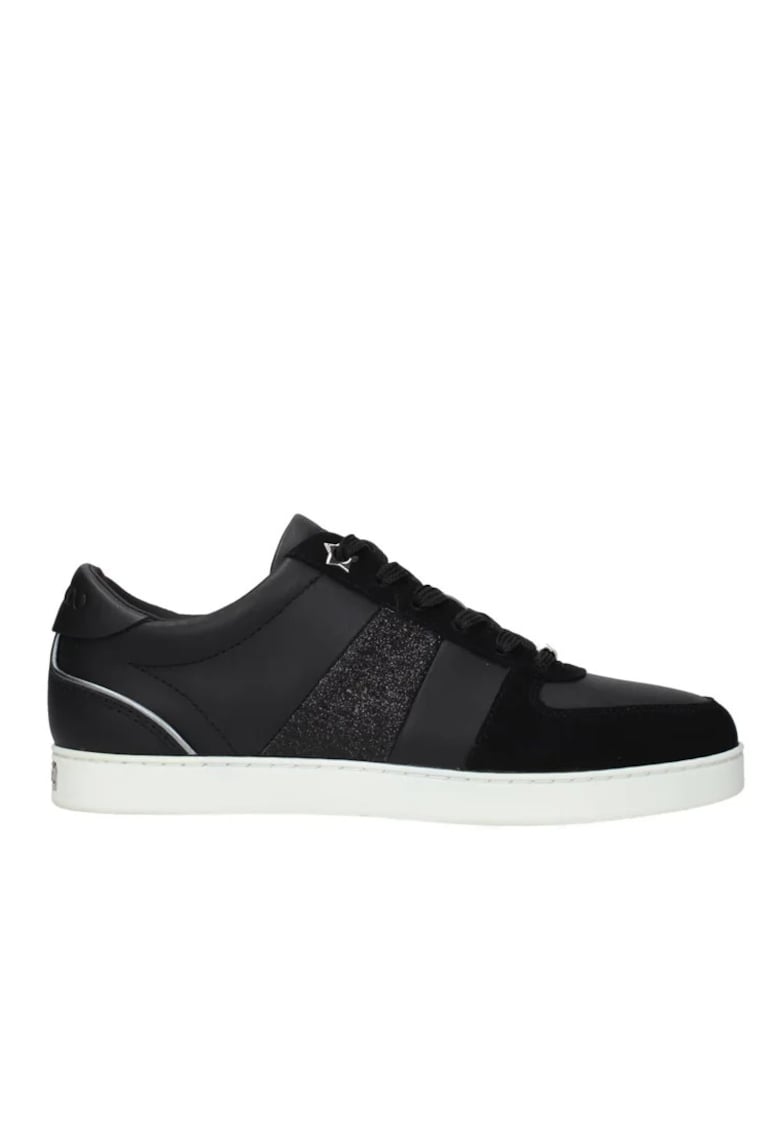 Pantofi sport din piele naturala - Negru