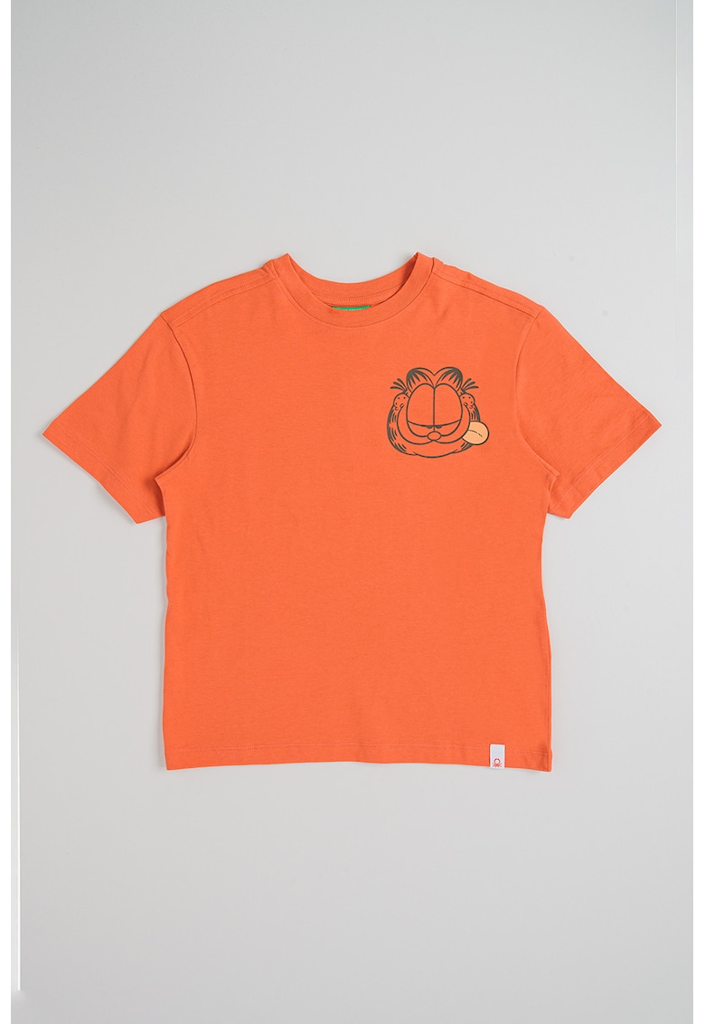 Tricou din bumbac cu imprimeu - Rosu capsuna