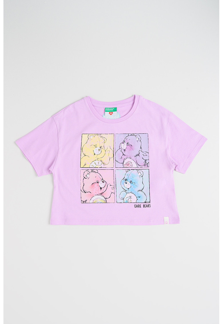 Tricou cu imprimeu grafic - Lila