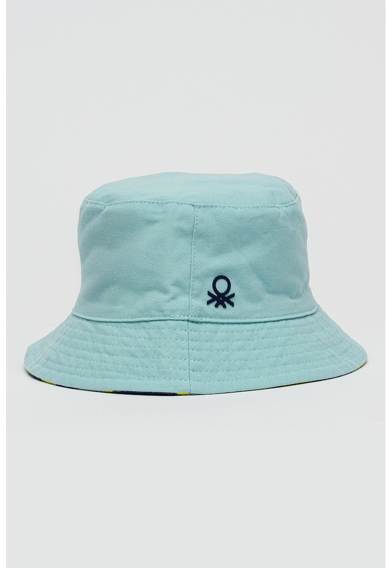 Palarie bucket reversibila - Albastru pastel