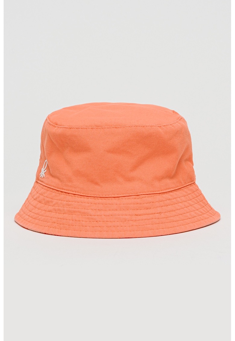 Palarie bucket reversibila - Roz somon