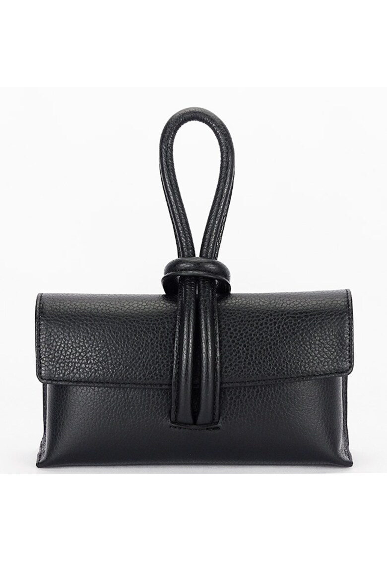 Geanta mica neagra din piele naturala 1732 123 19838 - Negru