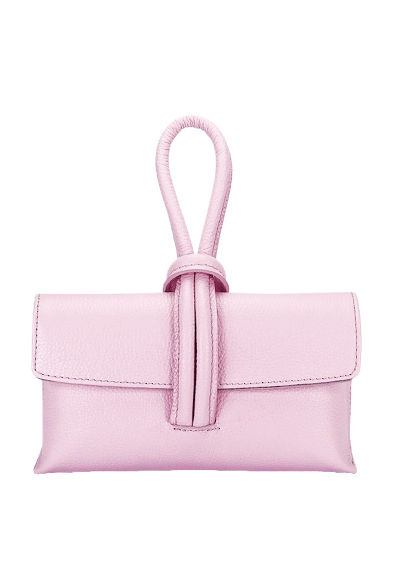 Geanta mica roz din piele naturala 1732 123 19813 - Roz