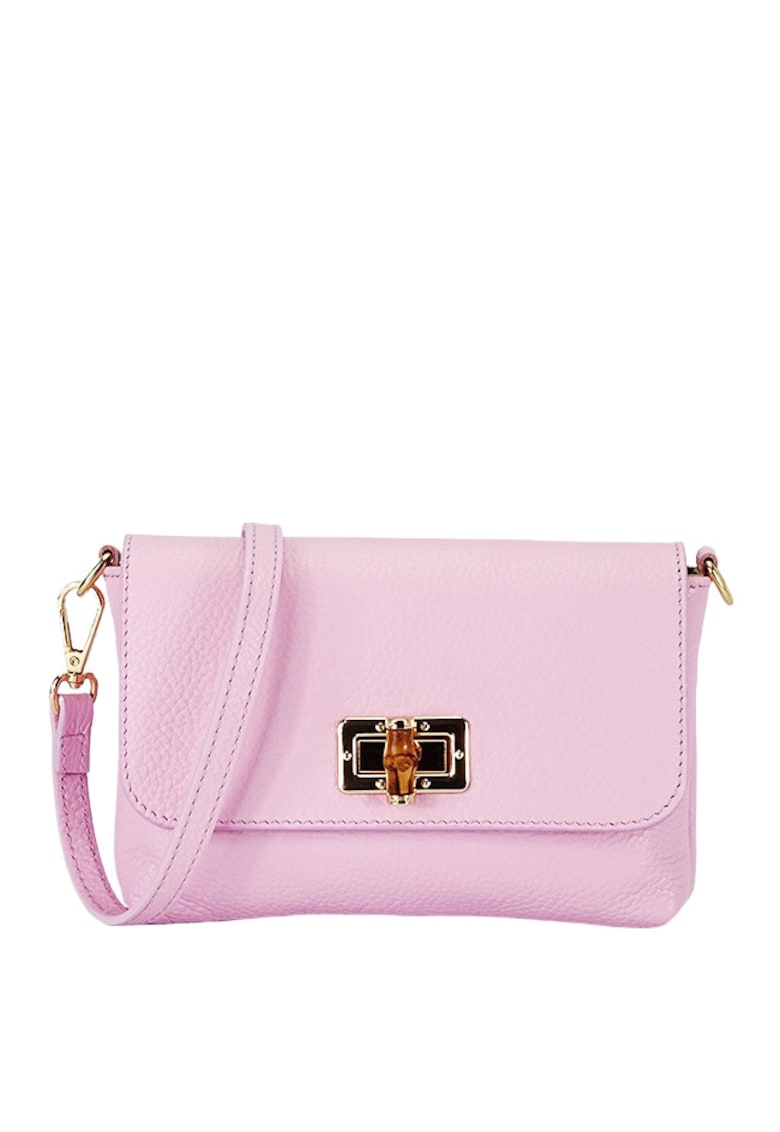 Geanta mica barbie roz din piele naturala 2052 06 19850 - Roz