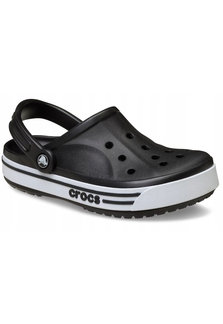 Saboti Bayaband Sport Clog negru alb - Negru