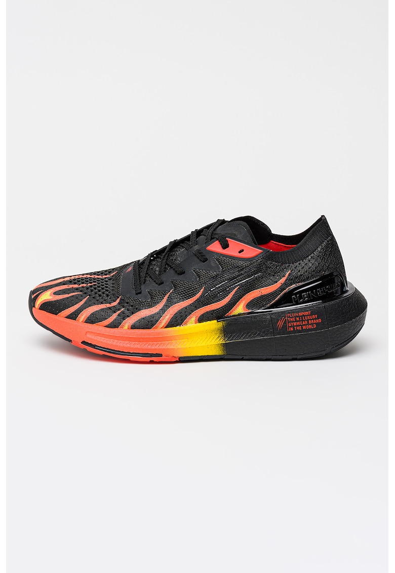 Pantofi sport Atomic Speed Flame cu model - Rosu/Negru