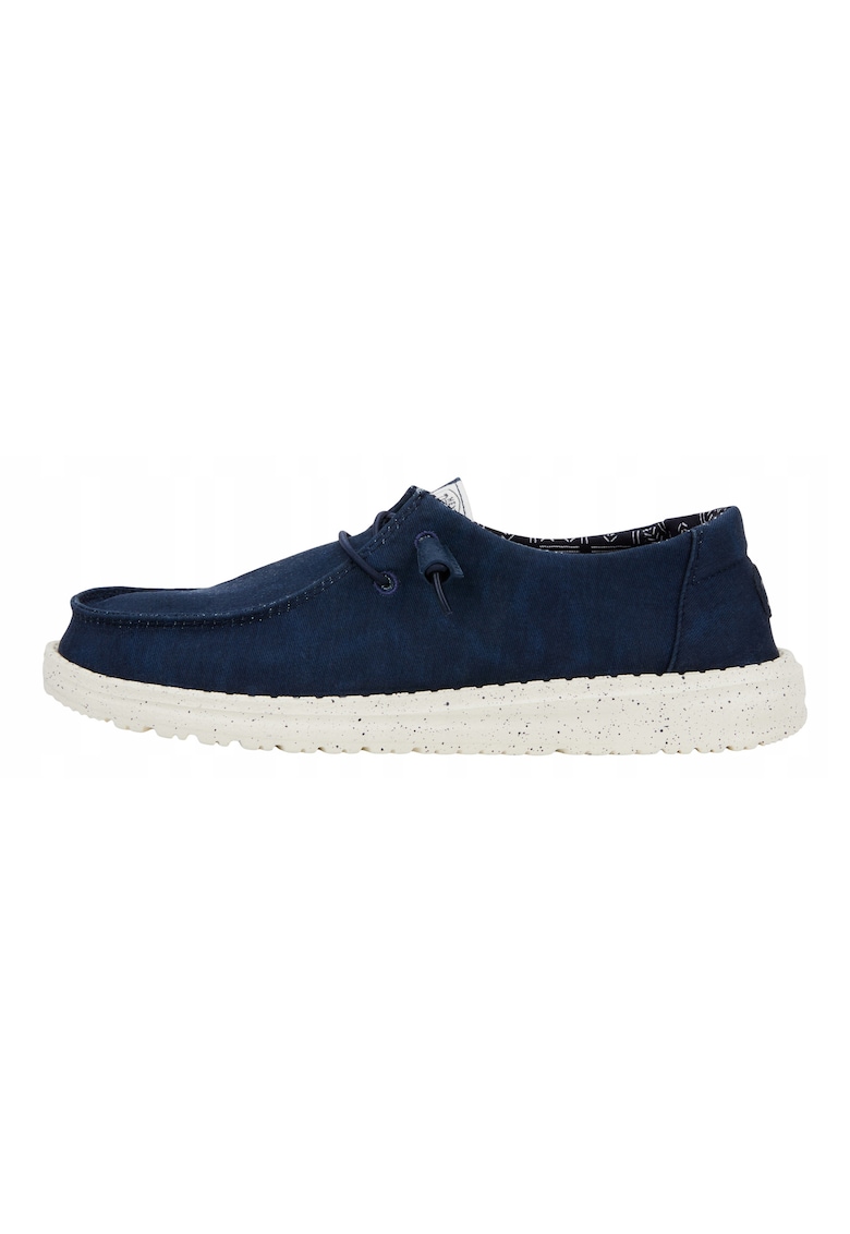 Femei - Mocasin - Wendy Stretch Canvas - Panza elastica - Bleumarin - Marime