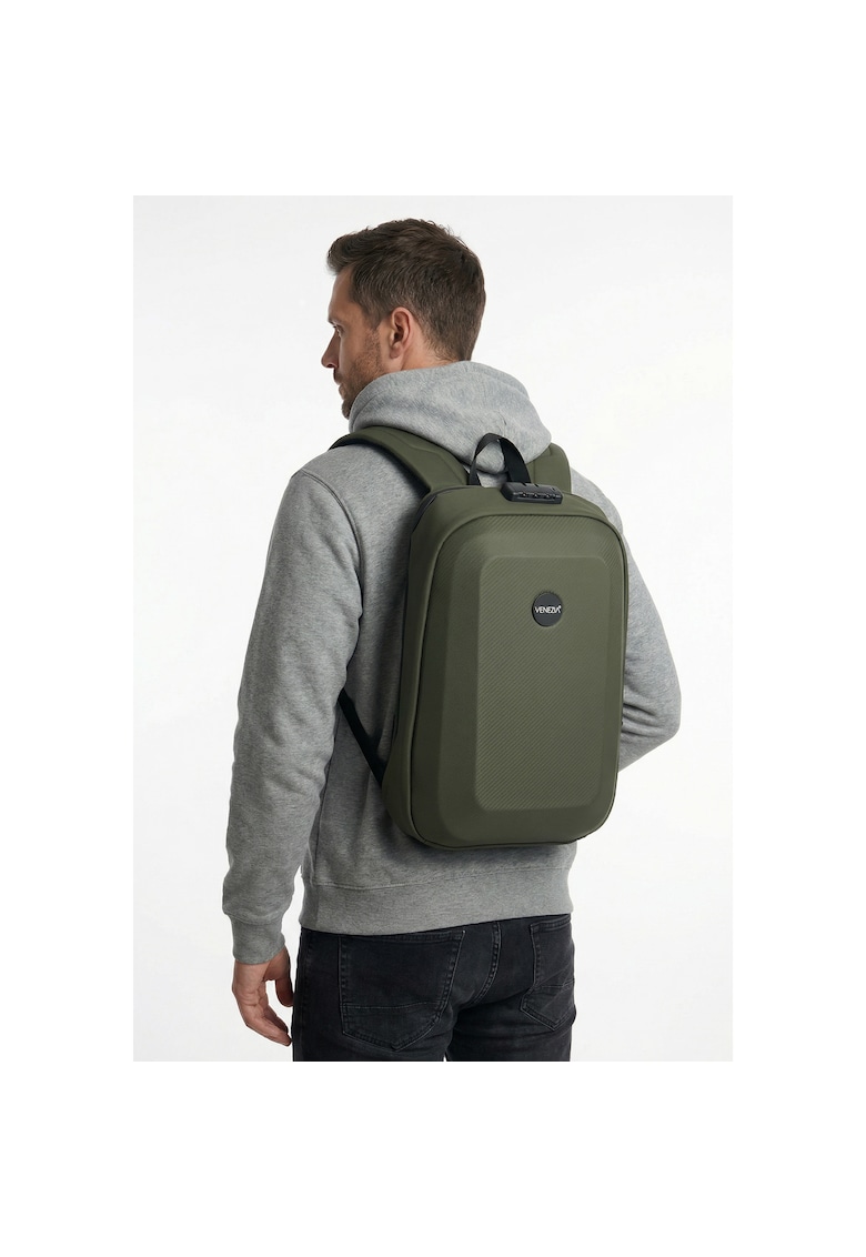 Rucsac cu cifru - Verde