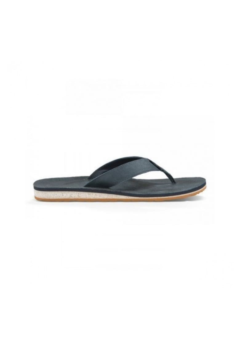 Slapi Classic Flip Premium Leather - Gri - Teva - imagine 1